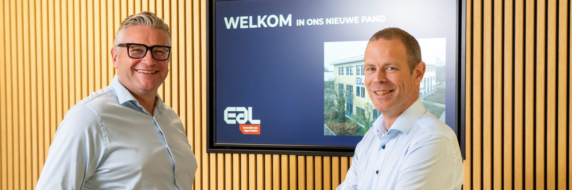 Remco en René poserend