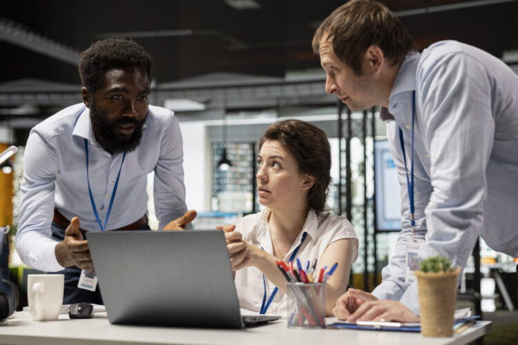 Business analisten brainstormen